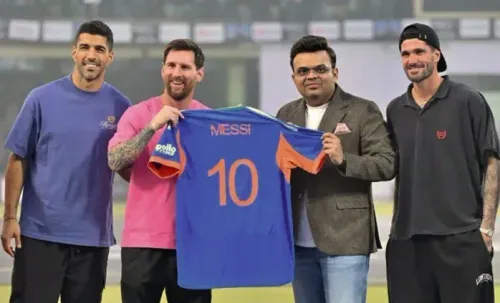 लियोनेल मेसी के संन्यास पर जय शाह बोले — 'यादों के लिए शुक्रिया, लियो'