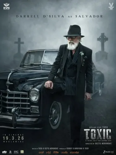 Yash Unveils Darrell D’Silva as Salvador in 'Toxic'!
