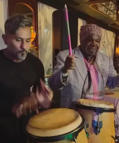 Yo Yo Honey Singh revisits childhood memories as he plays congo after 25 years