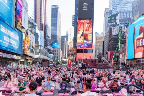 How Did Yoga Day Celebrations Foster Peace Amidst Global Conflicts?