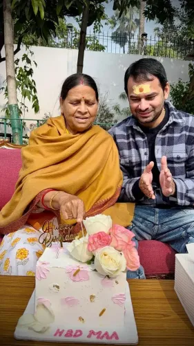 Is Tej Pratap Yadav's Tribute to His Mother Rabri Devi a Sign of Familial Resilience?