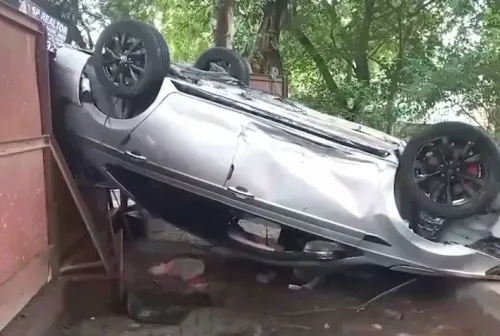 Delhi youth dies after car plunges into open drain in Vasant Kunj; DDA blamed for inaction