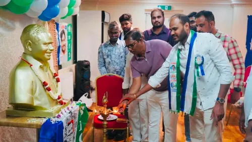 YSRCP forms new Europe committees at YSR birth anniversary event in Germany
