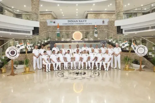 नौसेना प्रमुख ने युद्धक तैयारियों को प्राथमिकता देने की आवश्यकता बताई