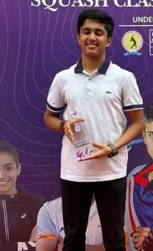 How Did Yusha Nafees and Rudra Singh Excel at the Indian Junior Open Squash Championships?