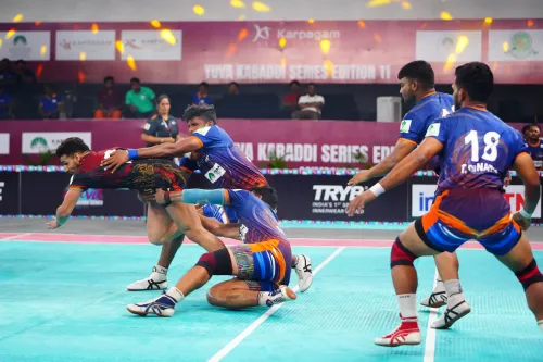 Yuva Kabaddi Series: Chandigarh Chargers Hand UP Falcons Their First Defeat