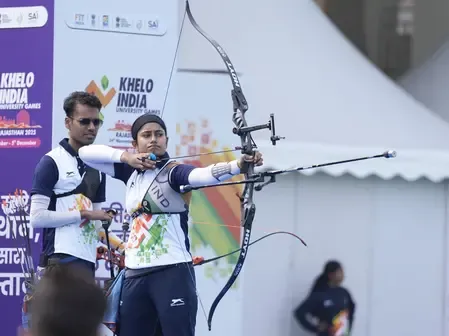 Smiling at mistakes, focusing on present: KIUG gold medallist archer Anshika shares her winning formula  