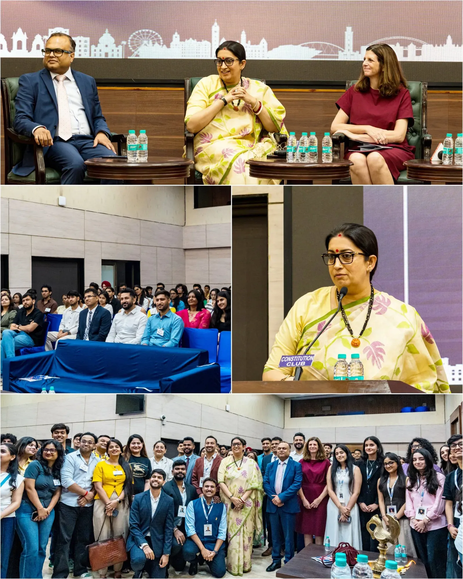Smriti Irani backs India-UK education ties at New Delhi event