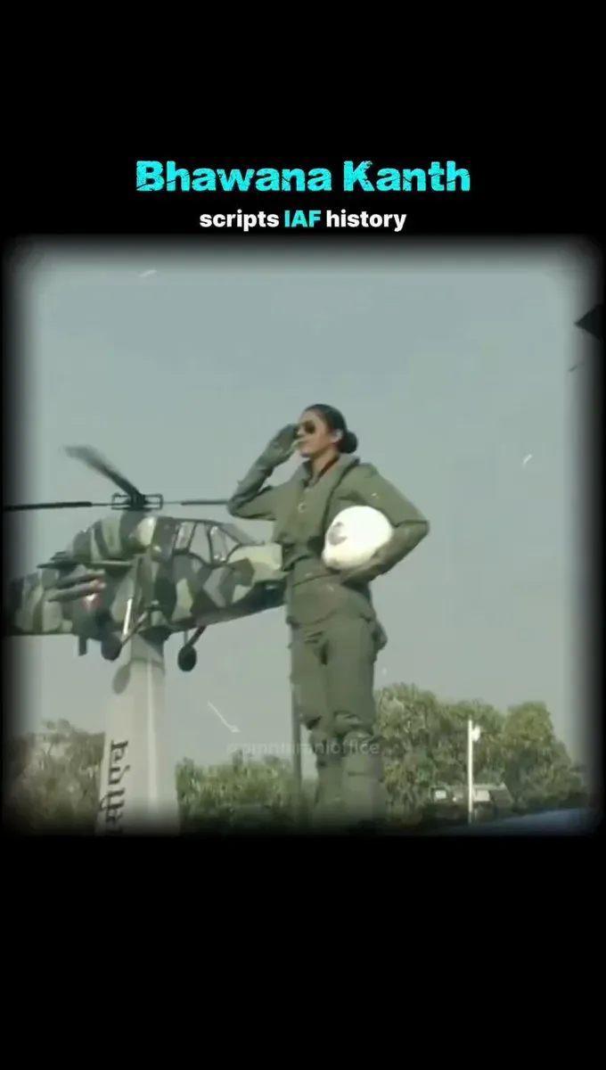 Smriti Irani hails Sqn Ldr Bhawana Kanth as IAF's first woman Fighter Combat Leader