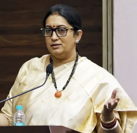 Smriti Irani Responds Strongly to Akhilesh Yadav's Comments on Women's Reservation Bill