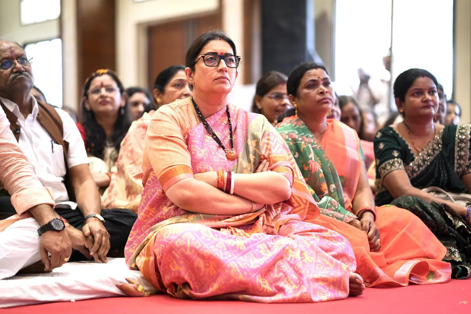 Smriti Irani Joins Mann Ki Baat Episode 139 in Chhattisgarh