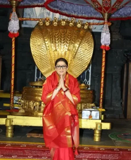 Did Smriti Irani Seek Blessings at Tirupati Balaji?