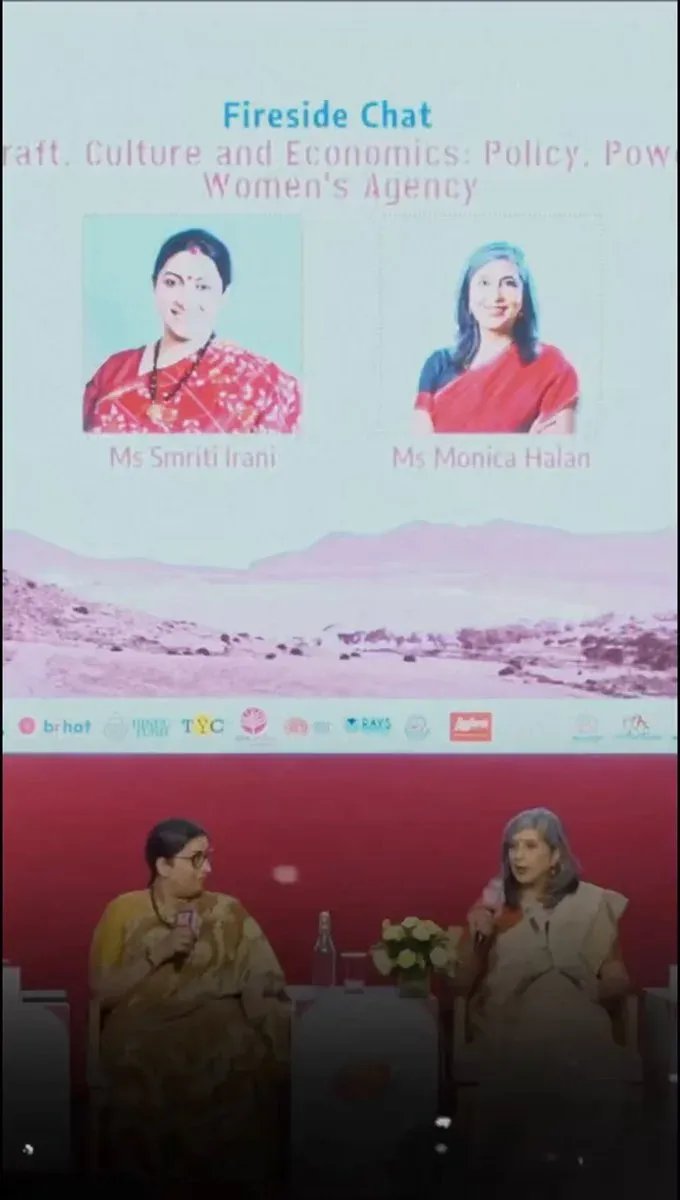 Smriti Irani Urges Women to Prioritise Financial Independence