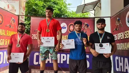 Senior Open Ranking: Greco-Roman finals conclude, women's wrestling enters knockout stage in Gonda