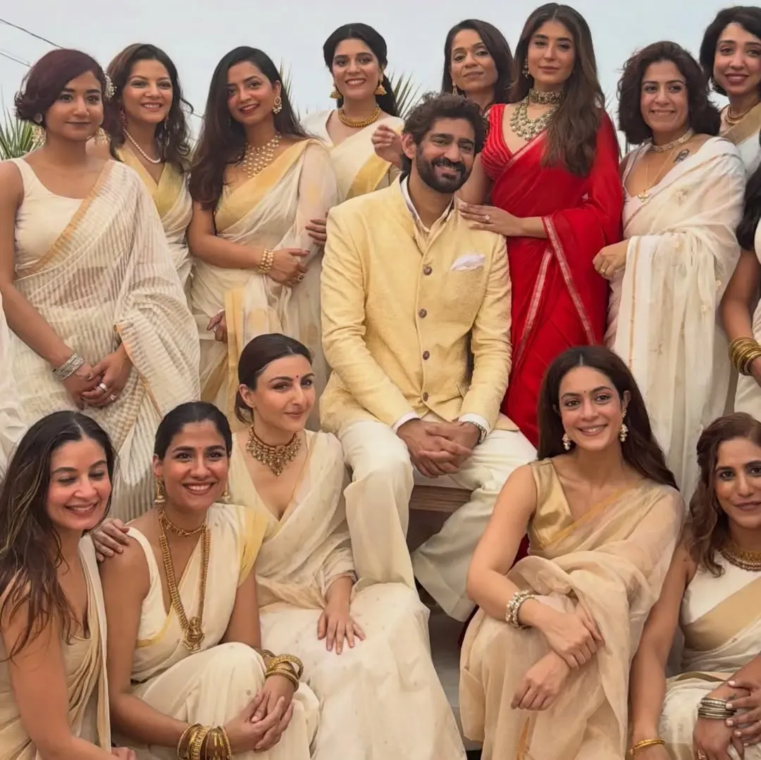 Soha Ali Khan Joins the Celebrations at Kritika Kamra and Gaurav Kapur's Magical Wedding