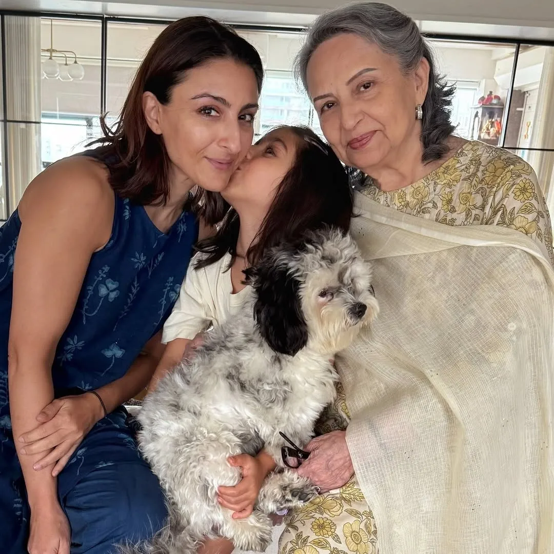 Did Soha Ali Khan Just Share Life Lessons from Three Generations?