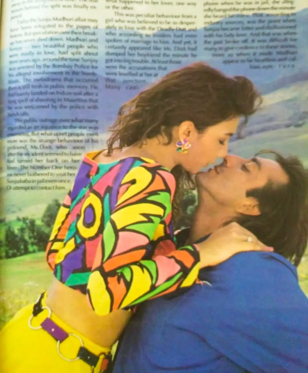 How Did Sanjay Dutt Help Somy Ali Feel at Ease During 'Andolan'?