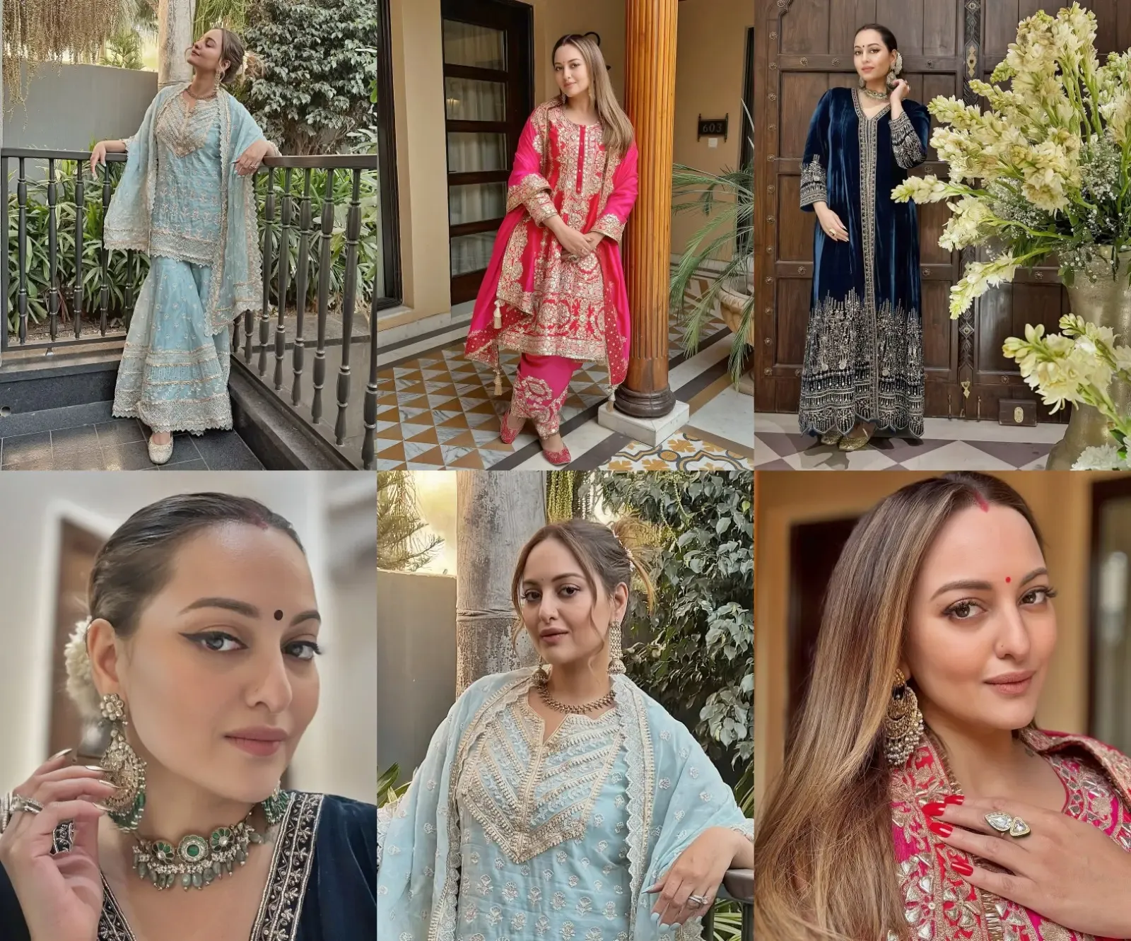 Sonakshi Sinha Showcases Her 'Shaadi' Style in Pink City