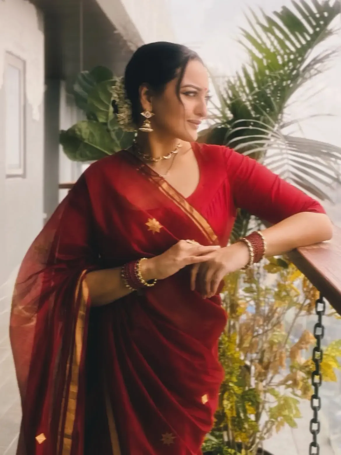 Sonakshi Sinha wore a saree after long gap: 'Last time was my wedding day'