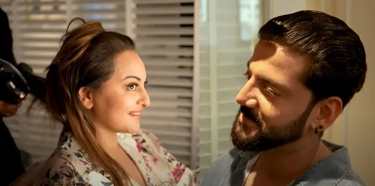 Sonakshi and Zaheer Enjoy Behind-the-Scenes Fun Before Their Debut Ramp Walk as a Couple