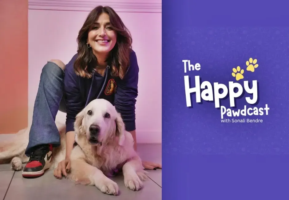 Sonali Bendre Launches a Podcast Focused on Pet Parenting