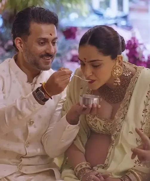 What did Sonam Kapoor reveal about her Seemantonnayan ceremony?