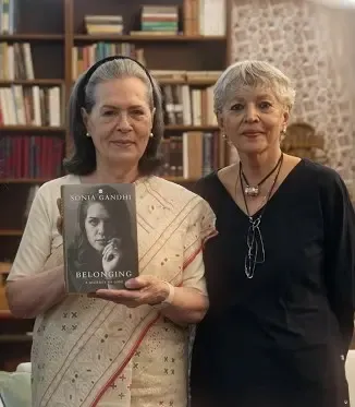 सोनिया गांधी का इंस्टाग्राम डेब्यू, किताब 'बिलॉन्गिंग' की पहली झलक 10 लाख+ व्यूज़