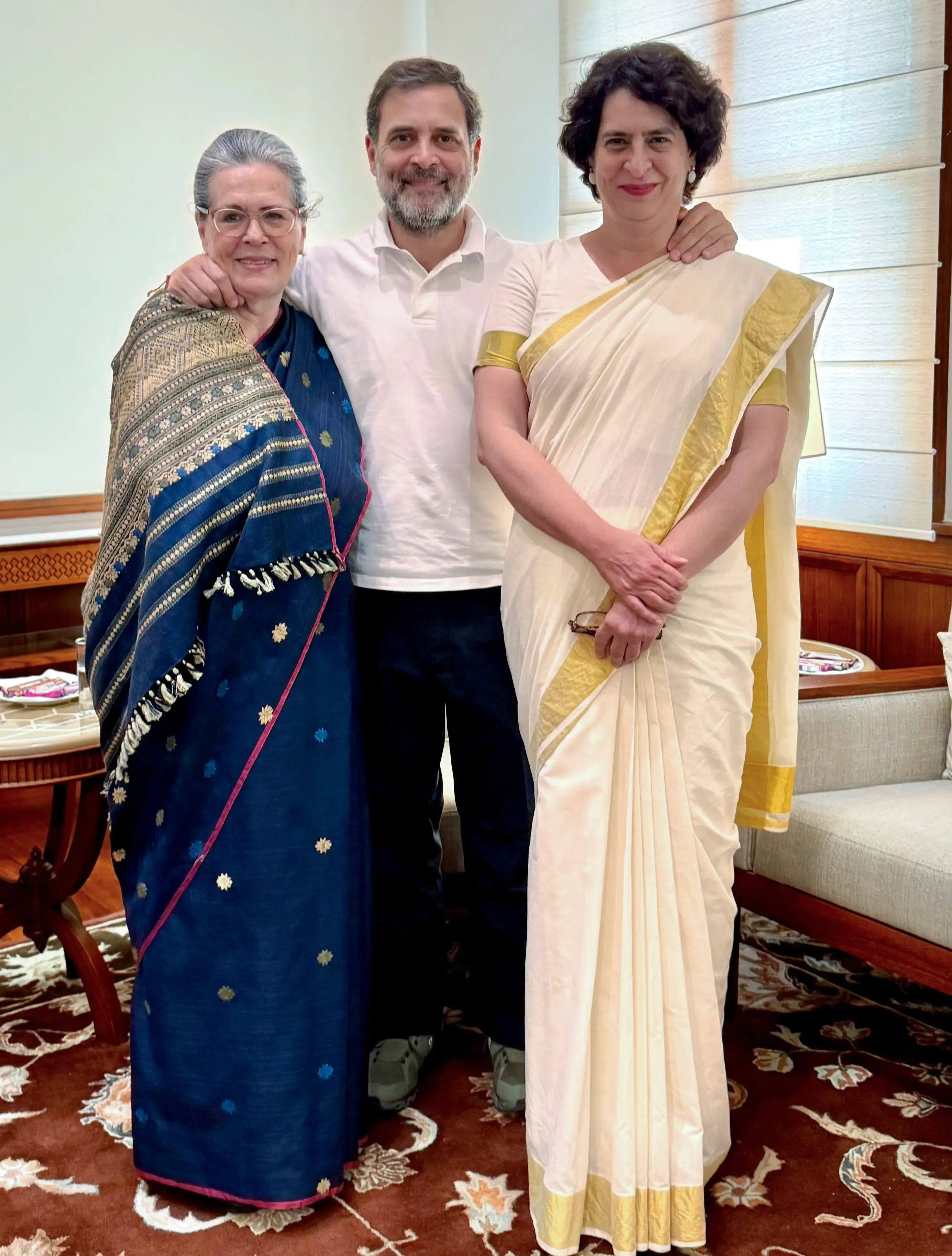 Did Sonia Gandhi and Rahul Join Priyanka in Wayanad?