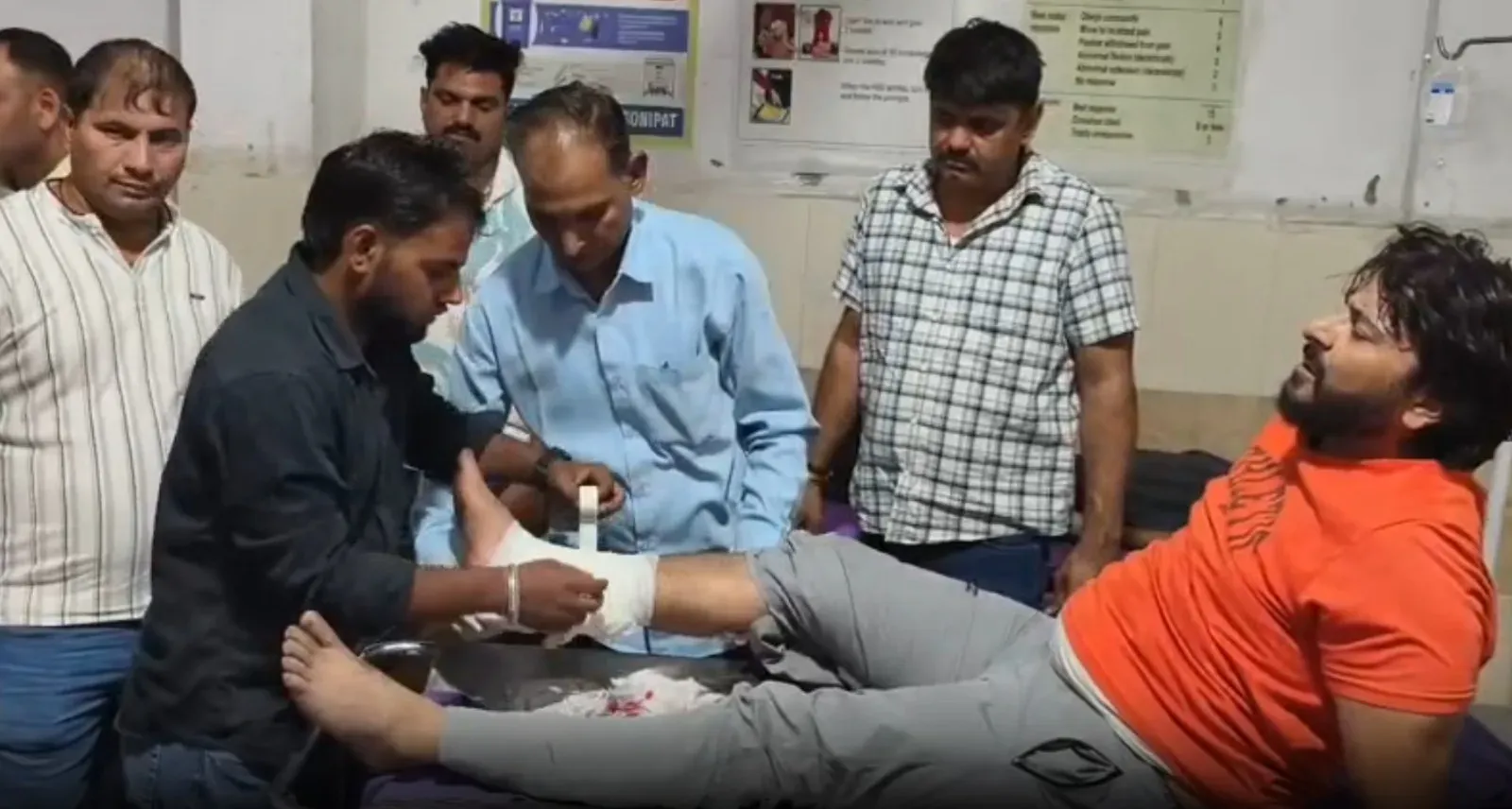 सोनीपत मुठभेड़: पुलिस फायरिंग में बदमाश राजू घायल, इंस्पेक्टर की बुलेटप्रूफ जैकेट पर लगी गोली
