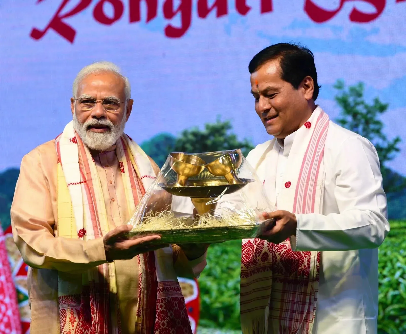 Sonowal Hails Modi as Longest-Serving Elected PM