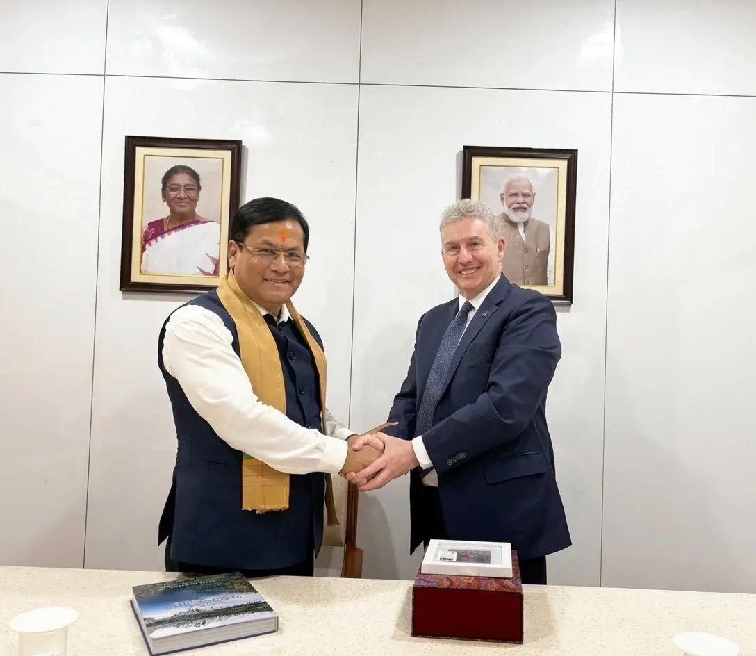 Sonowal Meets Australia Consul-General in Guwahati