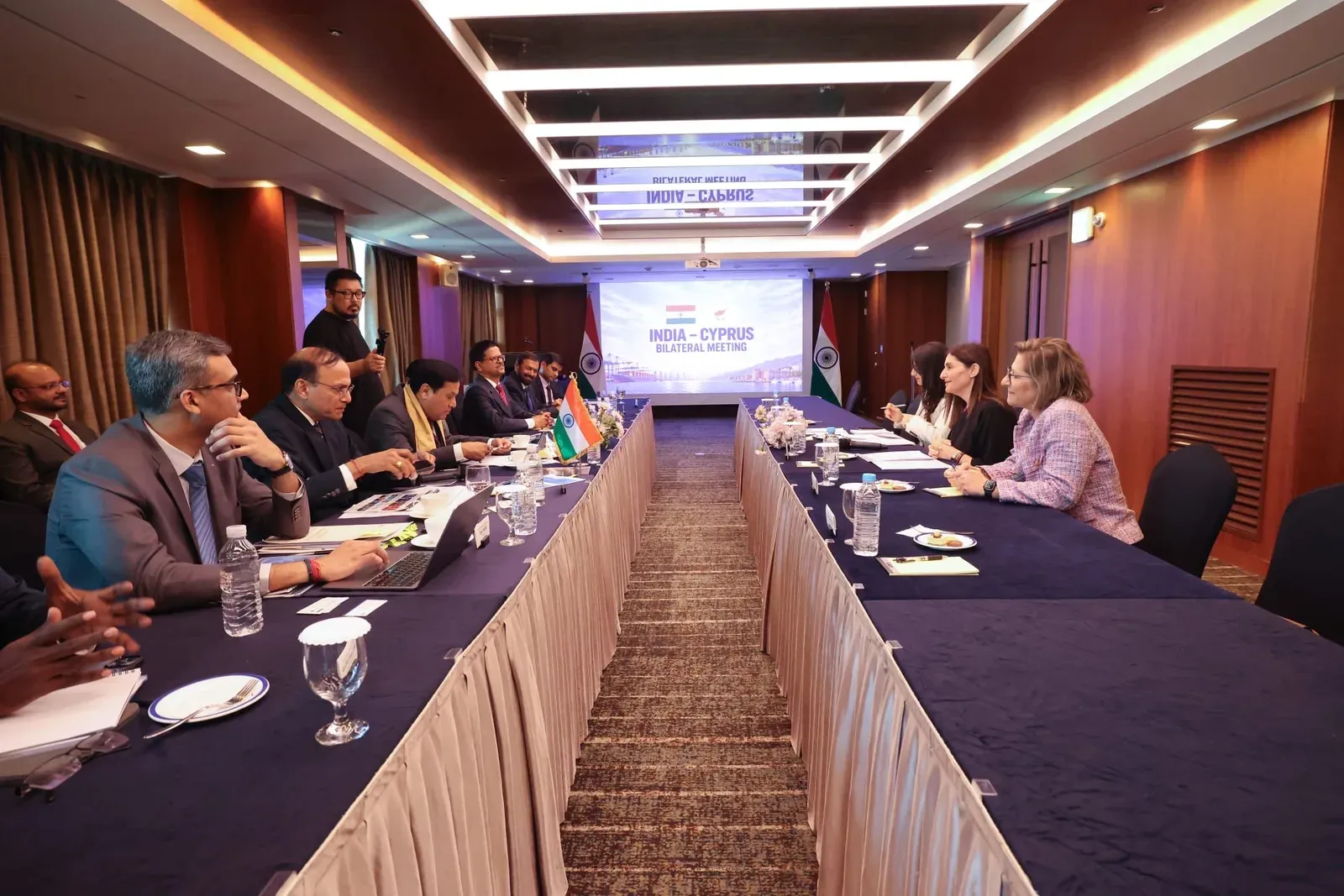 Sonowal meets Cyprus Shipping Deputy Minister in Busan