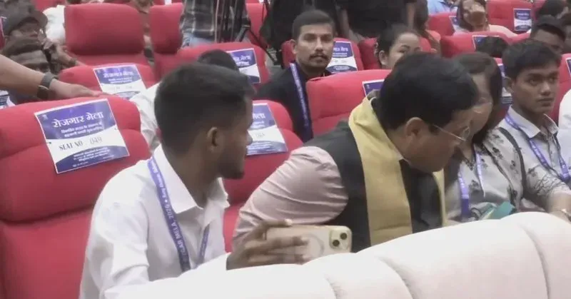 Sonowal shares live Rozgar Mela as PM Modi hands out appointment letters