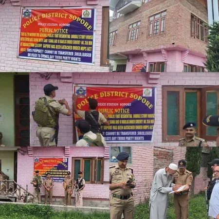 सोपोर पुलिस की बड़ी कार्रवाई, फरार ड्रग्स तस्कर की 1.23 करोड़ रुपए की संपत्ति जब्त