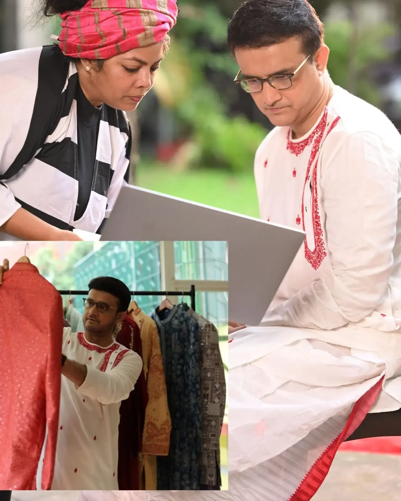 Has Sourav Ganguly's Ethnic Charisma Set Social Media Ablaze?