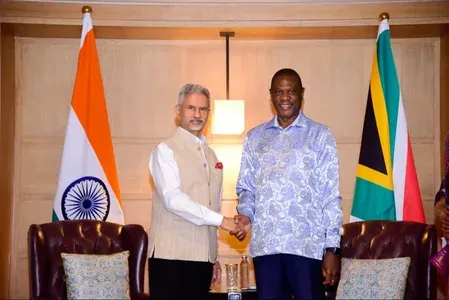 Jaishankar meets South Africa's Deputy President Mashatile to deepen bilateral ties