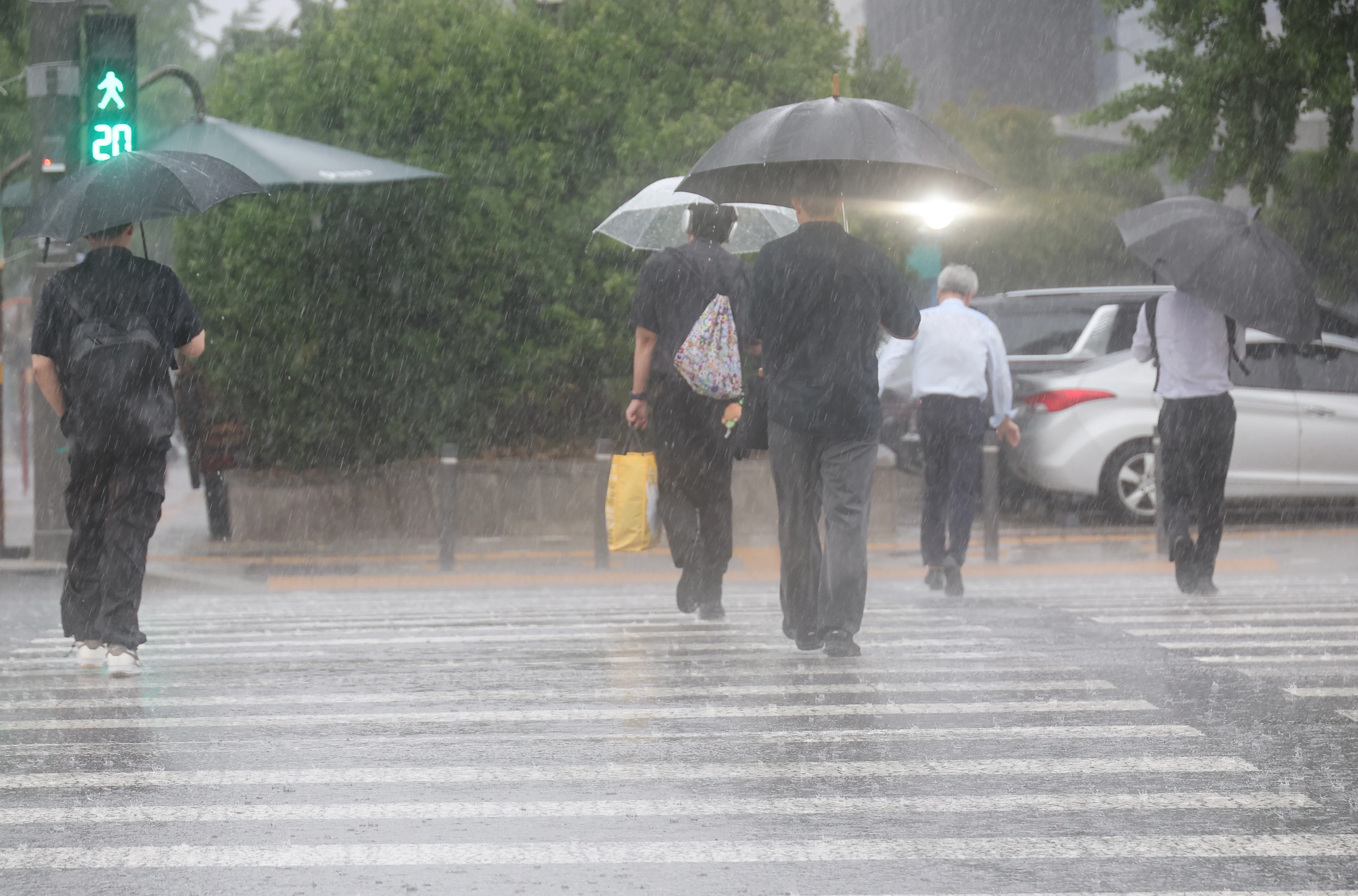 What Caused Heavy Rain to Flood Parts of Seoul After Record Heat?