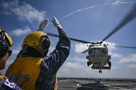 South Korea, Japan resume joint maritime drills after nine-year freeze