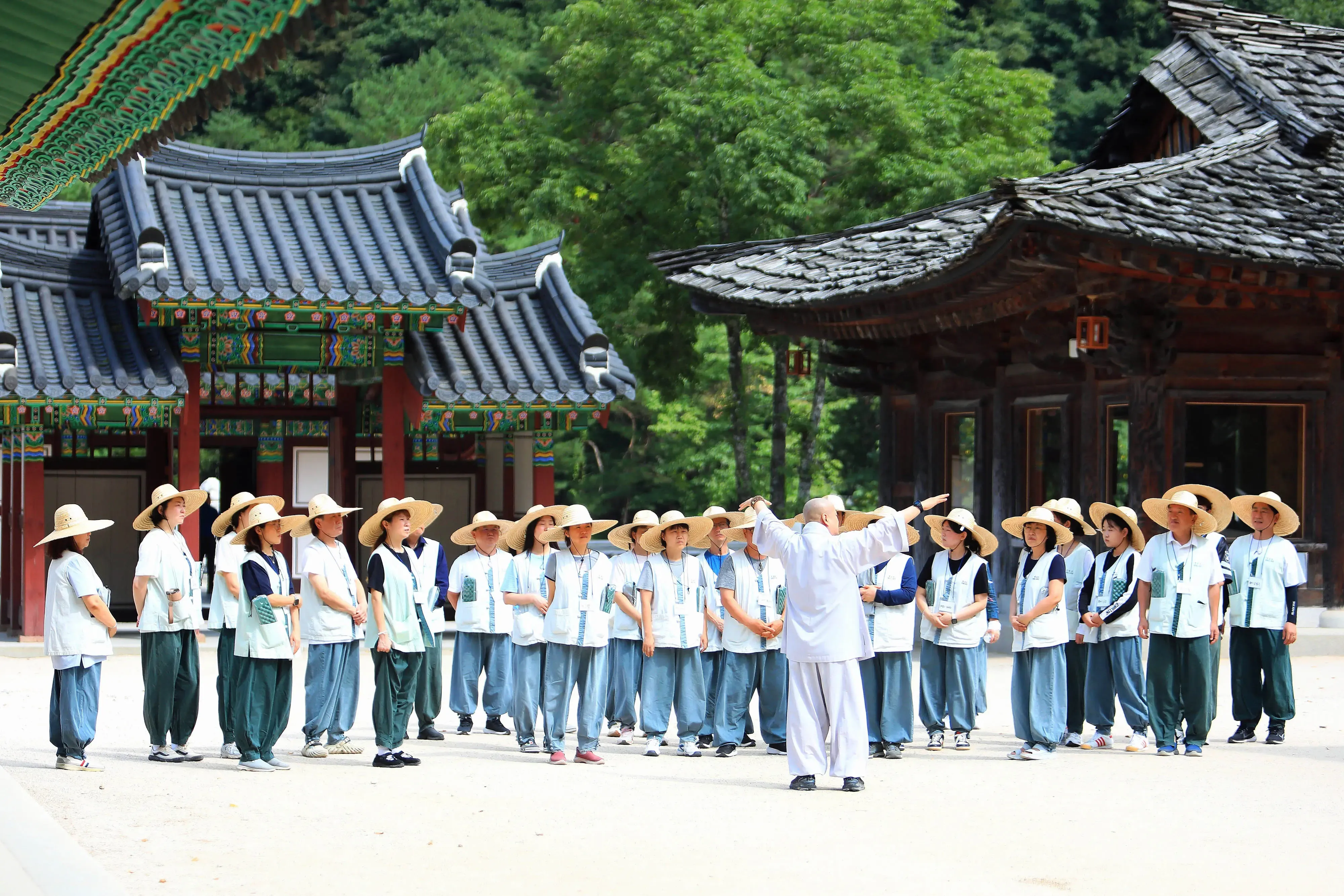 How Did Nearly 350,000 People Experience Overnight 'Temple Stays' in South Korea in 2025?