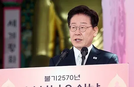 South Korea's Lee Jae Myung pledges 'life-saving' govt at Buddha's Birthday