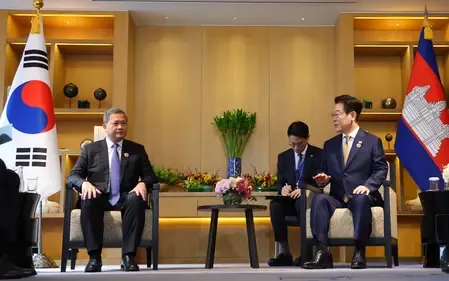 South Korean Prez, Cambodian PM agree to launch task force to combat online scams targeting Koreans