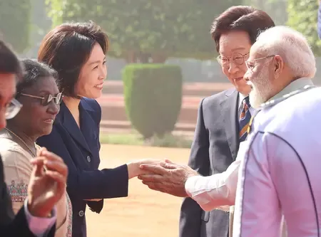First Lady of South Korea Celebrates K-Pop in India