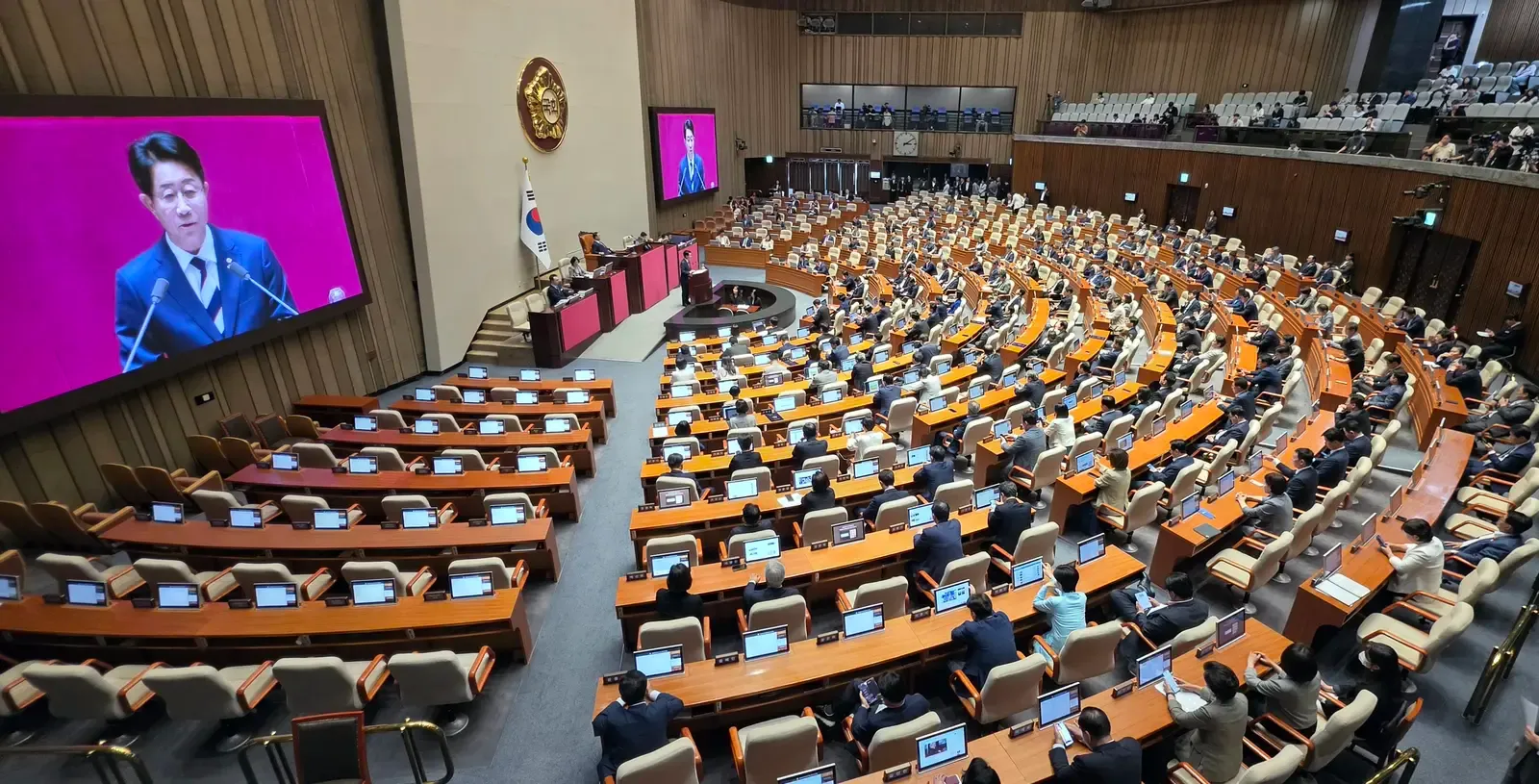 South Korea National Assembly audit 2026: POW row, court clash dominate