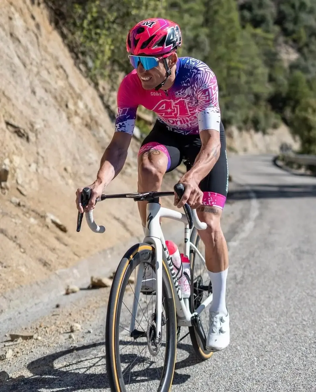 Spanish MotoGP Competitor Espargaro Transitions from Motorcycle to Cycling