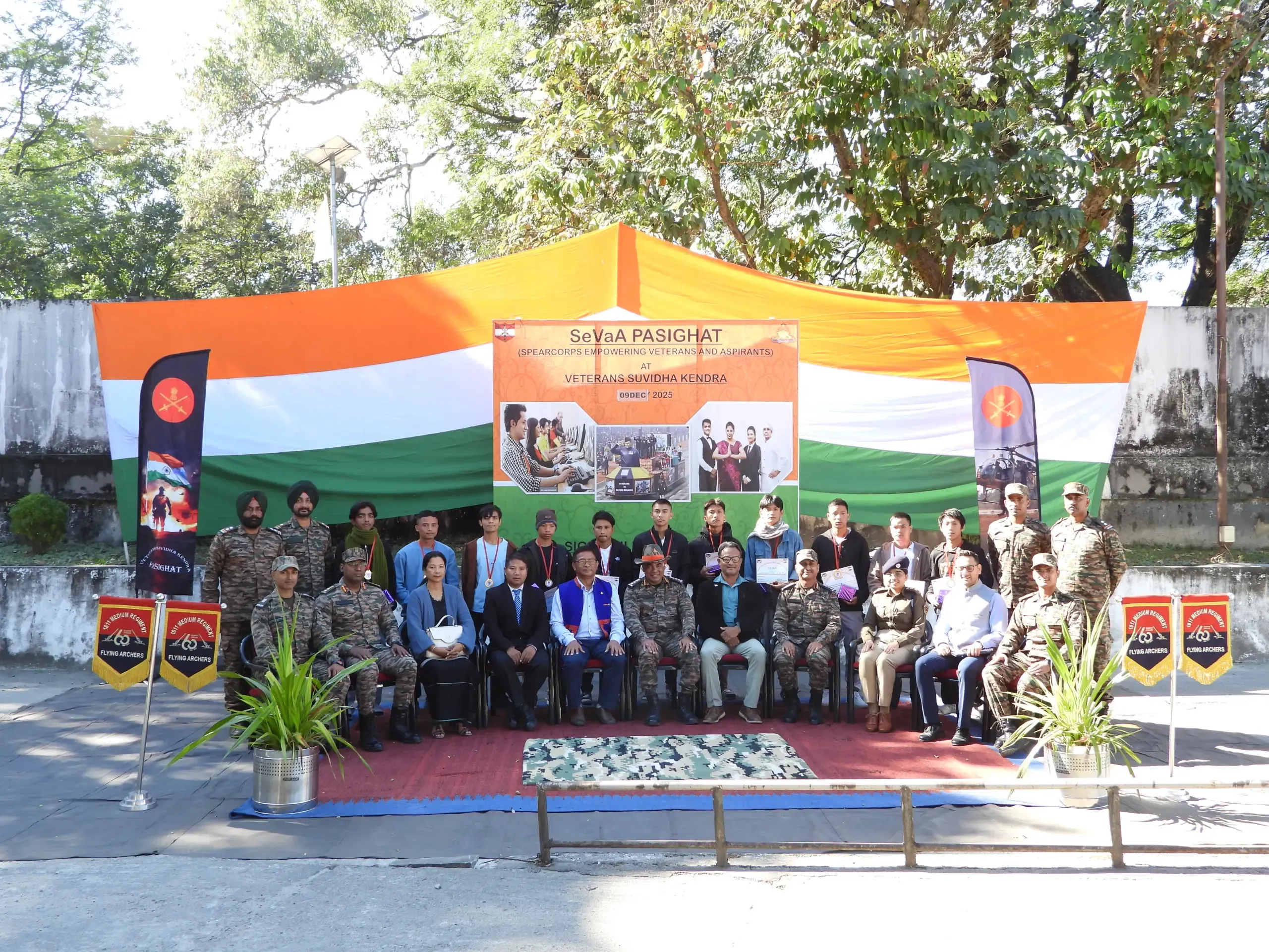 What Happened at the Spear Corps Felicitation for Agniveers in Pasighat?