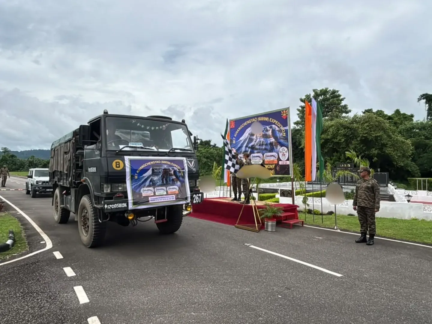 Indian Army's Spear Corps launches Mt Khangchengyao expedition 2026