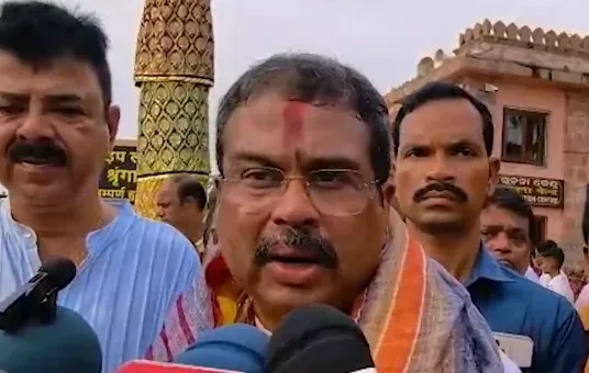 Janmashtami 2024: Dharmendra Pradhan prays at Puri's Jagannath Temple, calls spirituality key to self-development