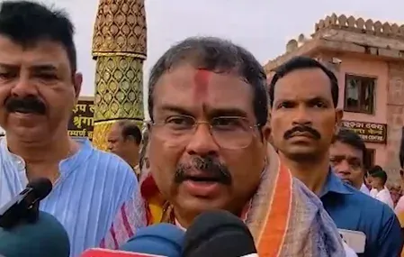 Janmashtami 2024: Dharmendra Pradhan prays at Puri's Jagannath Temple, calls spirituality key to self-development