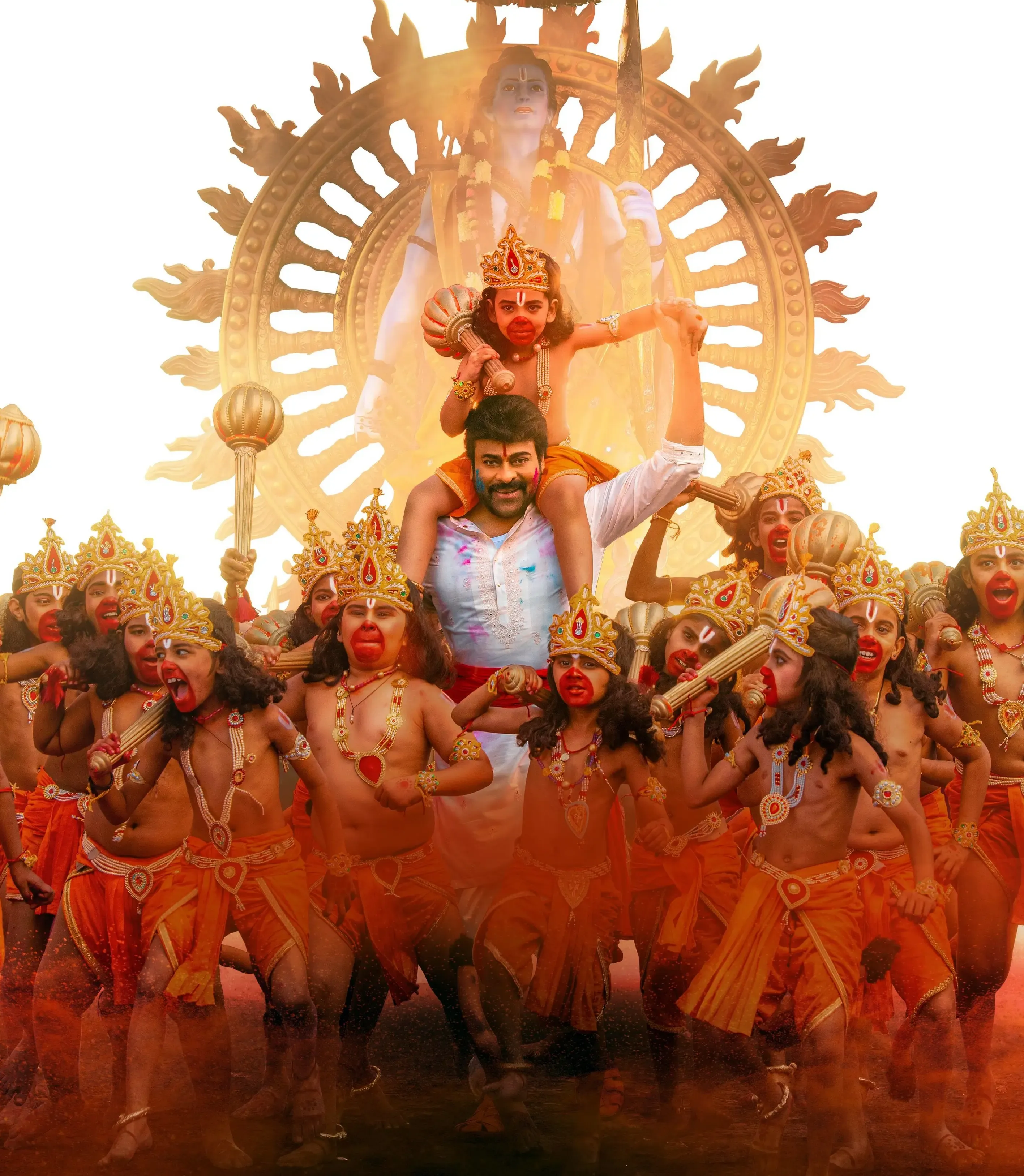 Spiritually Uplifting First Single ‘Rama Raama’ From Megastar Chiranjeevi’s Vishwambhara Unveiled