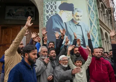 Joyful Celebrations in Kashmir Valley Following US-Iran Ceasefire Announcement